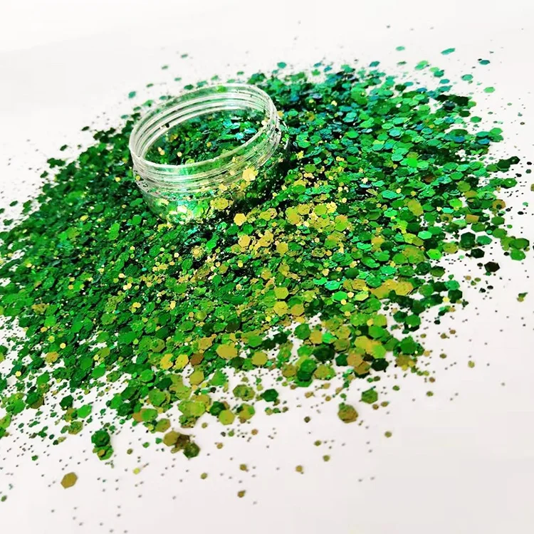 2018 объемный блеск Хамелеон, крупные Блестки для домашних животных, украшение на Рождество