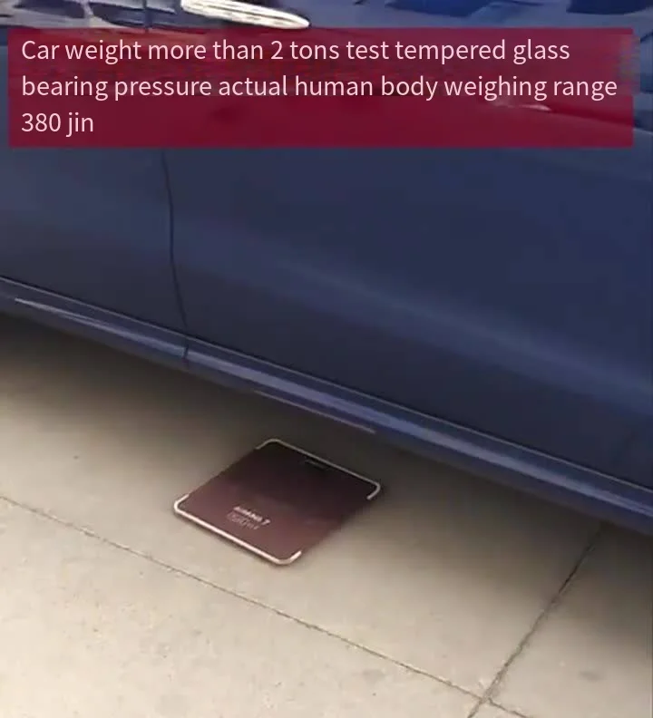 Top Digital Smart 180KG/390 Bathroom Personal Electronic Scale BMI Body Fat Function 4mm Tempered Glass Bluetooth Connectivity