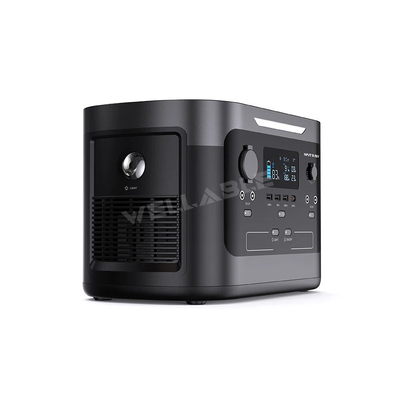 OEM Portable Power Station 2.3KWh 3000W MAX 6000W Portable Generator 220V 230V Long life LiFePO4 Battery Home Outdoor Camping