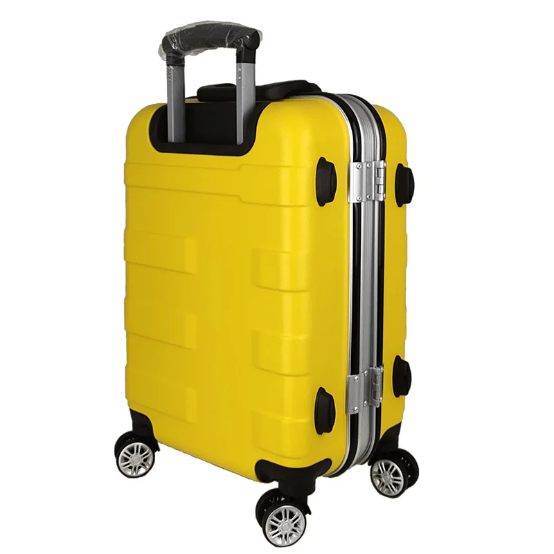 2021 Carry On Hard Shell Trolley Aluminum Frame Suitcase ABS PC Plastic Travel Luggage Case