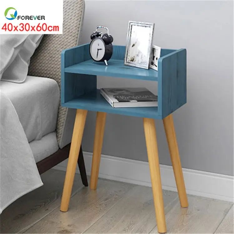 YQ JENMW E1Plate Bedside Table  Nordic Simple Modern Small Coffee Table Living Room Creative Square Small Table