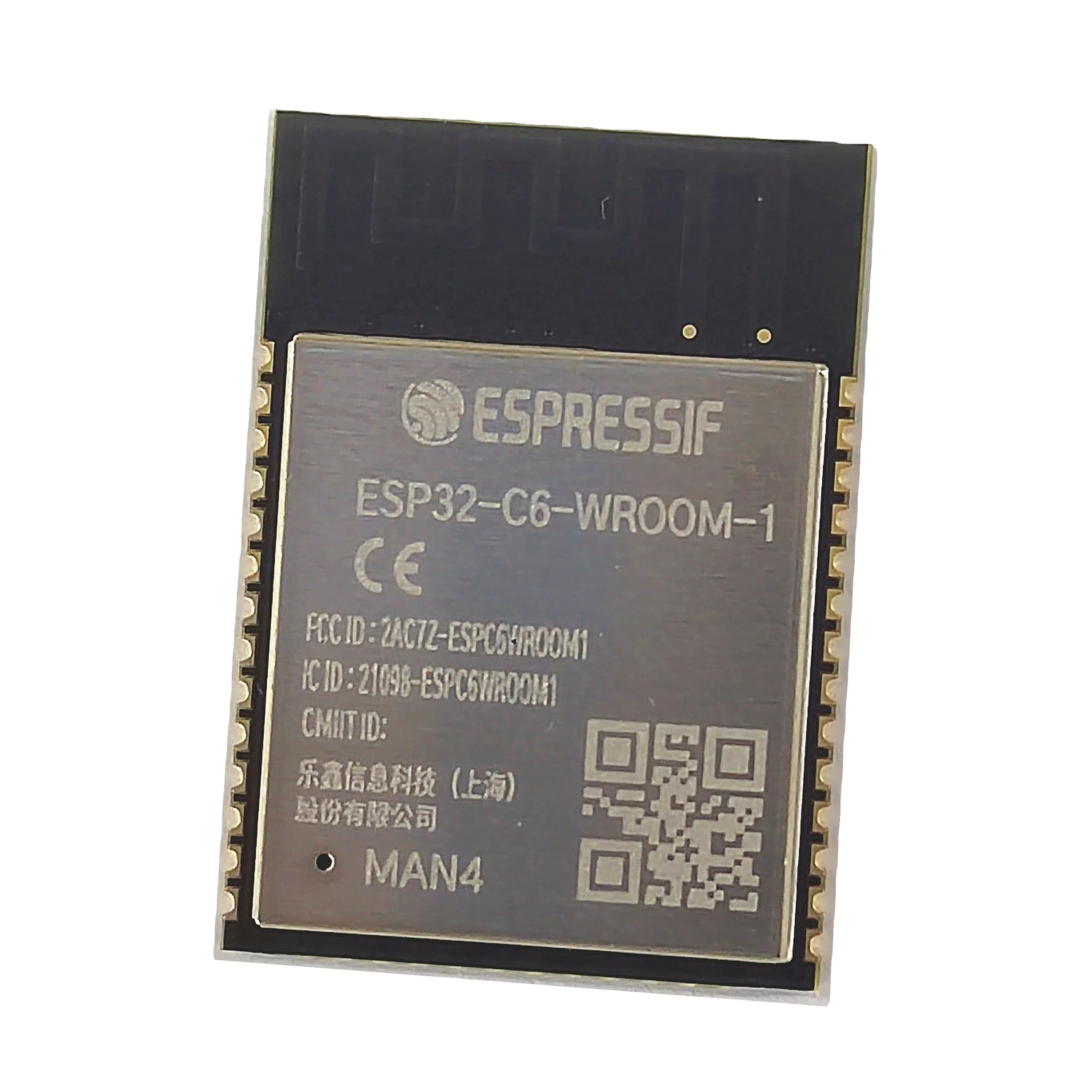 ESP32-C6 SOC IC ESP32-C6-WROOM-1 esp32 c6 wifi6 modules with 32bit RISC-V support WiFi BLE LE 5.0 Zigbee and Thread iot module