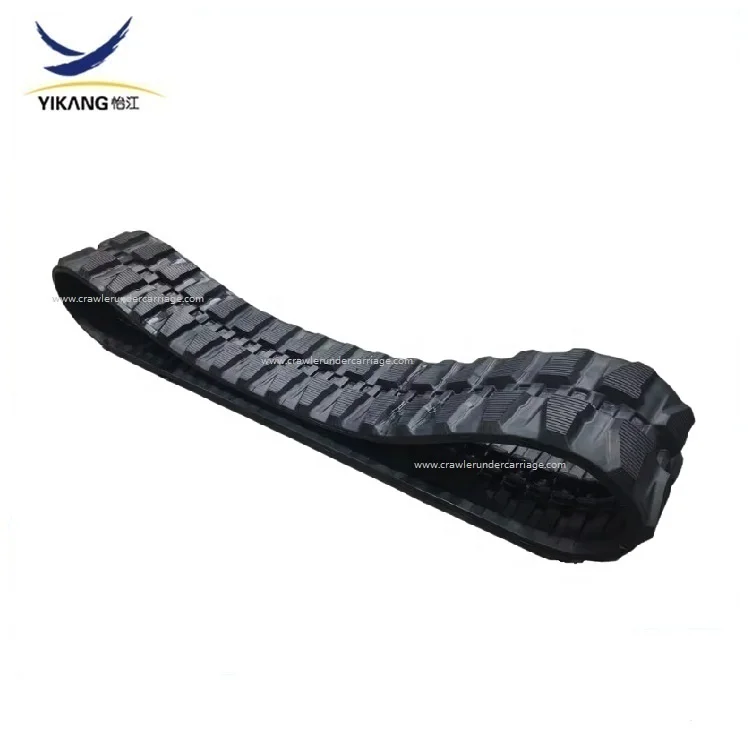 High Quality 400x72.5x68N Rubber Track for Excavator Crawler Undercarriage Manufacturing Plant Spare Parts for Drilling Machine