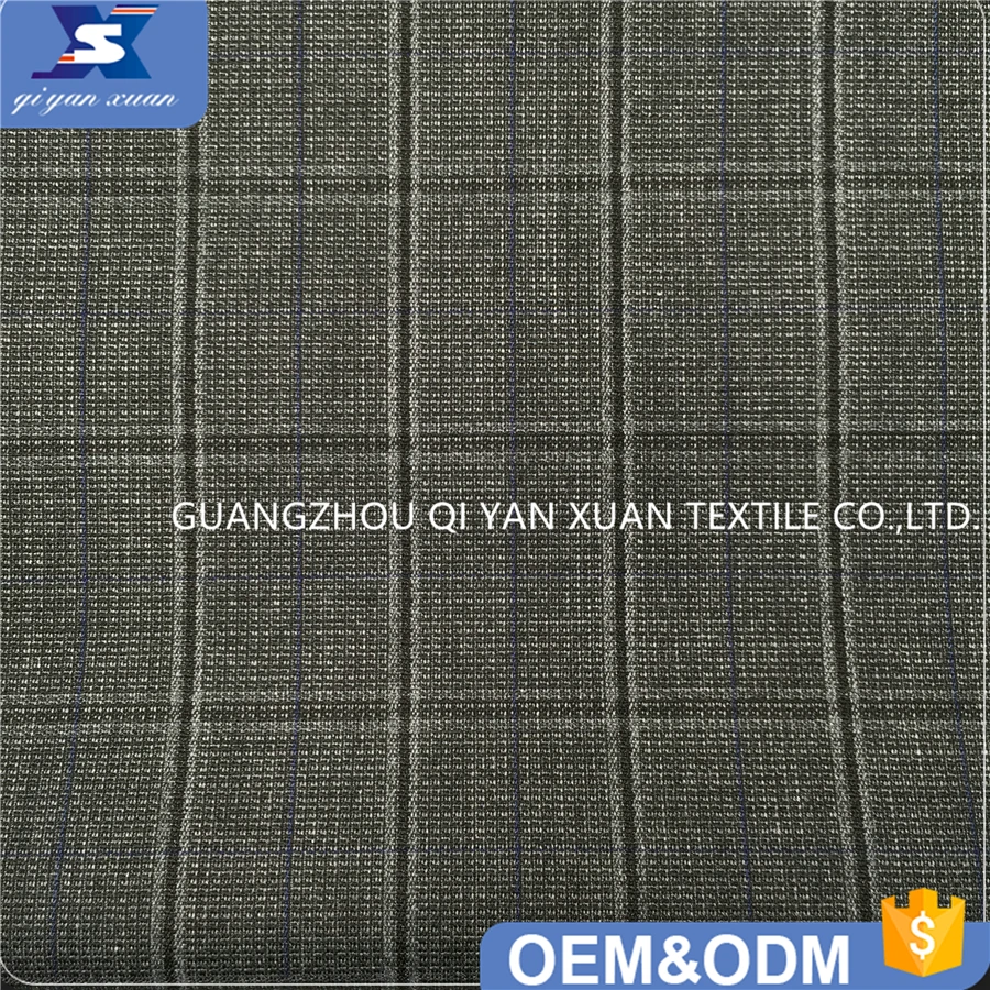 Новинка, полиэстер, вискоза, материал в клетку, Высококачественный Цвет, текстурированные мужские костюмные брюки, Блейзер, брюки, плотная ткань