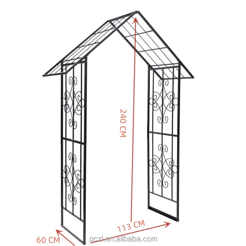 Metal Outdoor and Indoor Gardens Wedding Arch Trees for Wedding Bride Party Elegant Decoration Garden Climbing Plants Vines
