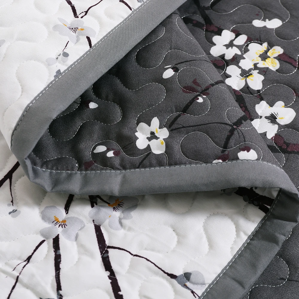 Лоскутный комплект из 3 предметов, корейское покрывало, хлопковое стеганое одеяло, простыни, Комплект постельного белья для отеля