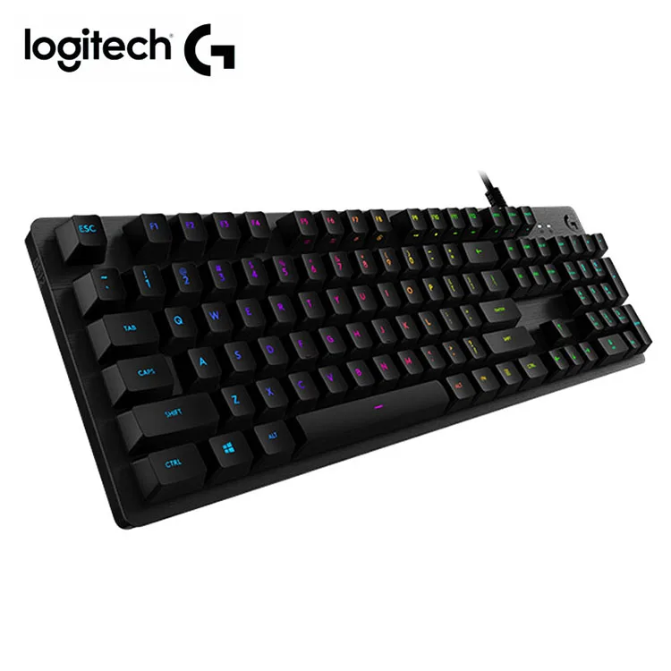Проводная Механическая игровая клавиатура logiorigin Tech G512, полноразмерная RGB подсветка, механическая