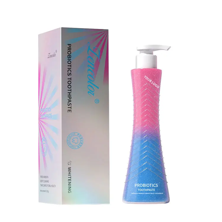 Oem косметическая фабрика пробиотики зубная паста отбеливание зубов дыхание аромат