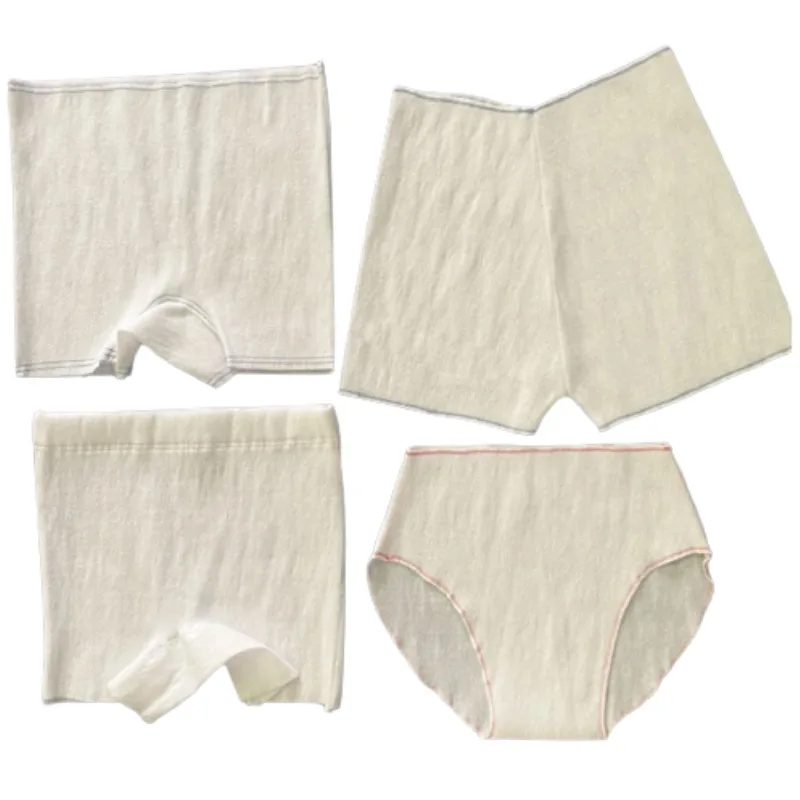 Hot Sale Europe and America Disposable stretch underwear pleated stretch cloth underwear stretch puerperal pants maternity pants