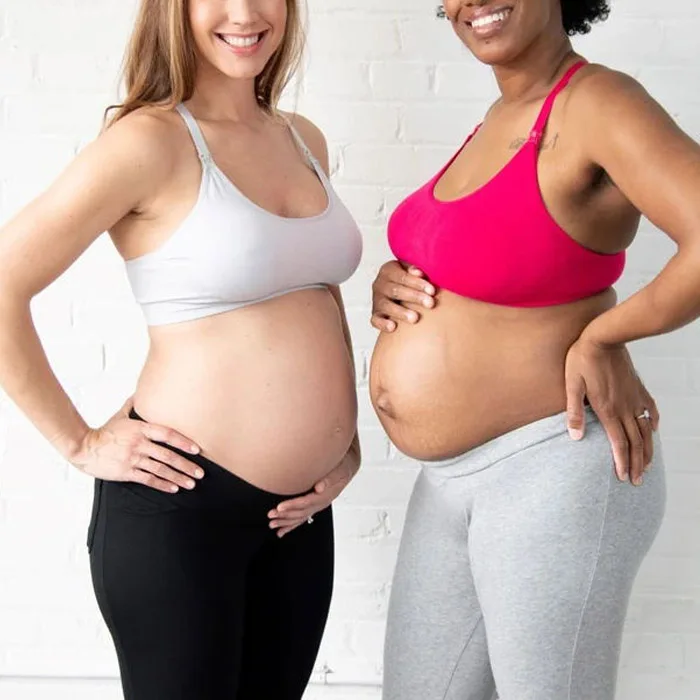 
OEM/ODM workout nursing clothes breastfeeding maternity hands free pumping adjustable sports bra 