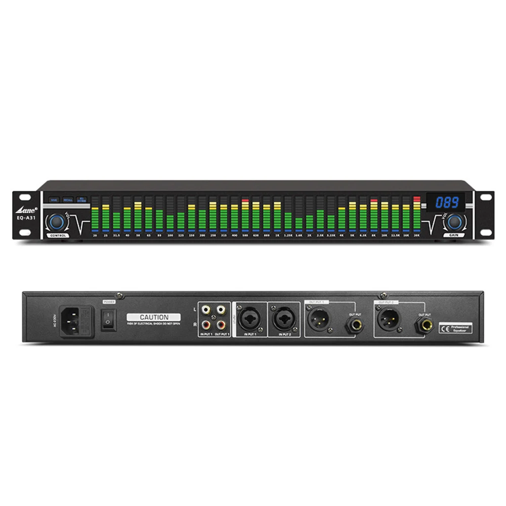 EQ-A31 Trending Products 2023 New Arrivals Digital Sound System Equalizer Audio Professional