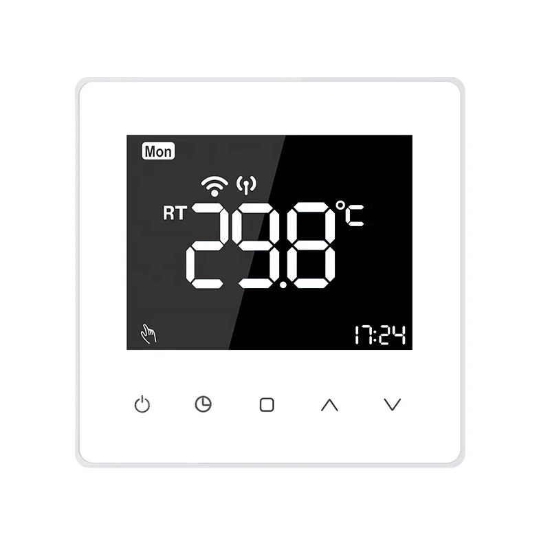 TP618RF Wifi smart thermostat temperature controller For Home Gas boiler / Water heating/Electric heating