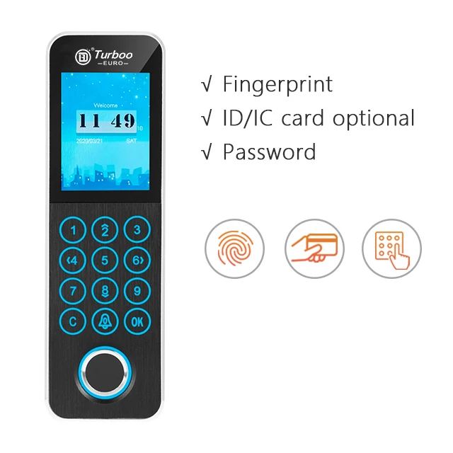 Finger Attended Machine Biometric Fingerprint Time Attendance Machine Fingers Print Access Control