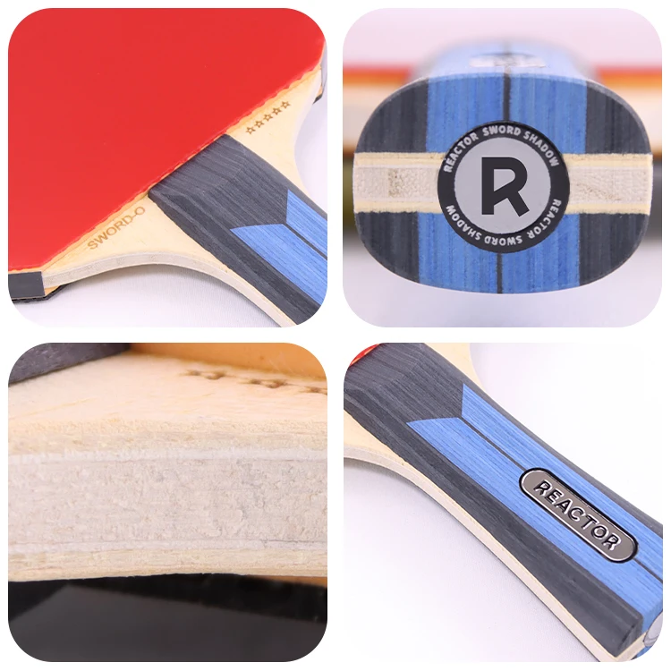 Racket Sword Shadow professional manufacturer Products Of 2024 Table Tennis Bat Table Tennis Rackets