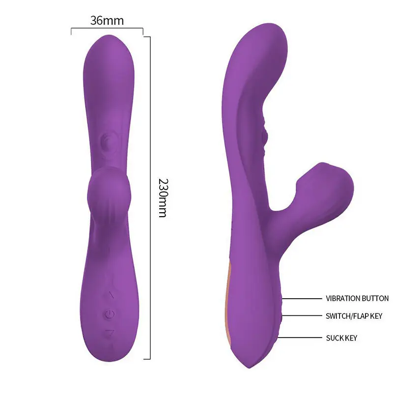 Usb Rechargeable Av Vibrator Medical Silica Gel Sucking Vibration Charging Wand Massage Vibrator For Female