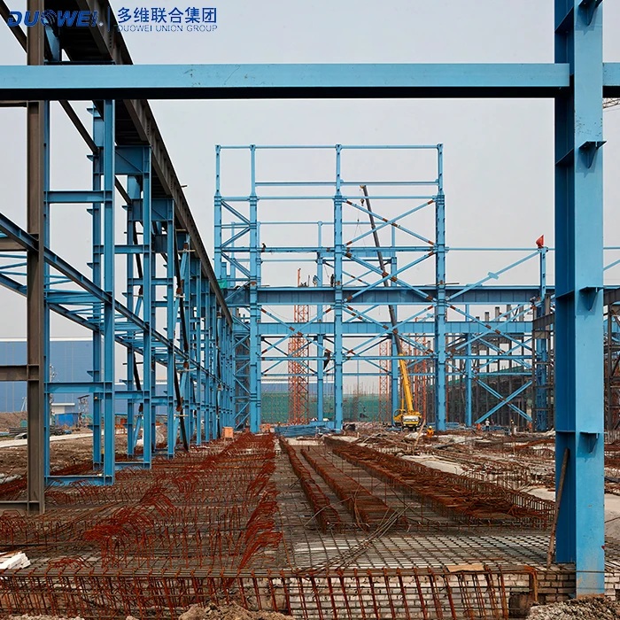 DUOWEI Galvanized Steel Solar Panel Structure Frame Building