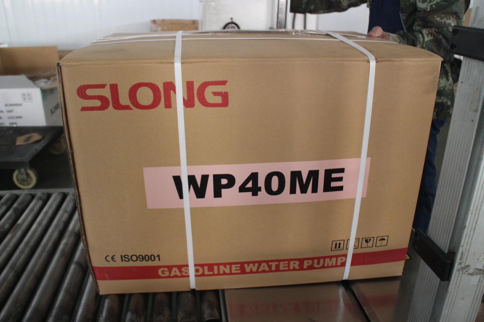 Hot sell Slong WP40ME 4 inch 100mm gasoline mud Pump trash water pump