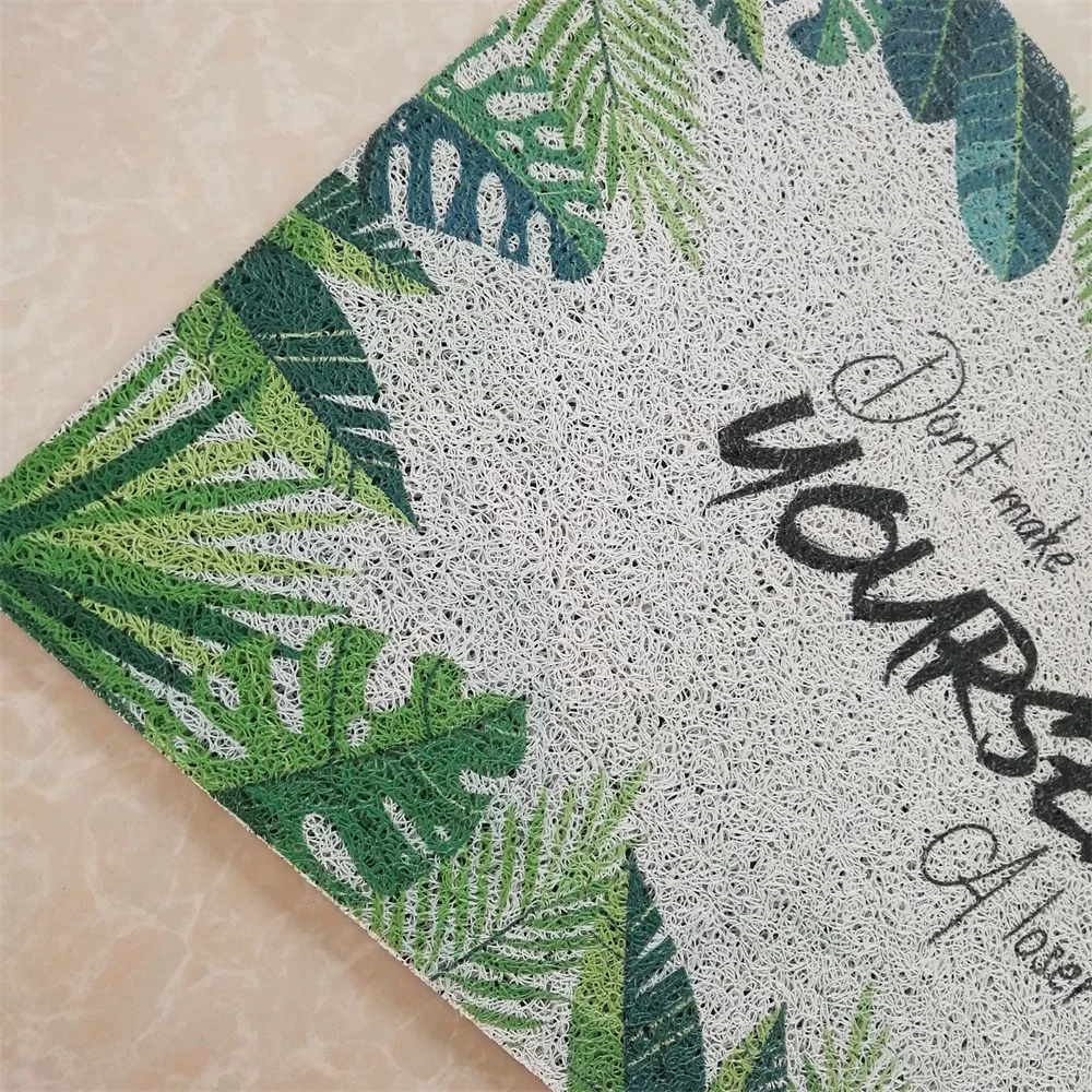 UV Digital Printing floor mat Big size Customize Finished Carpet rubber PVC  Door Mat floor cushion rubber floor mat