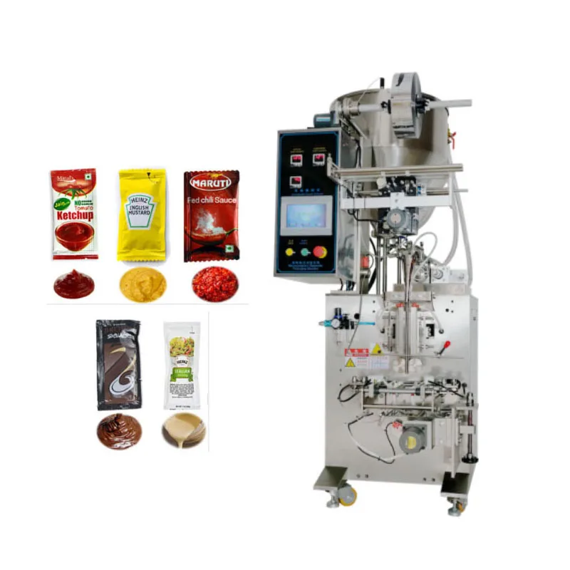 Hot sale  ketchup tomato sauce/ tomato ketchup/black pepper sauce restaurant  filling packing machine small pack