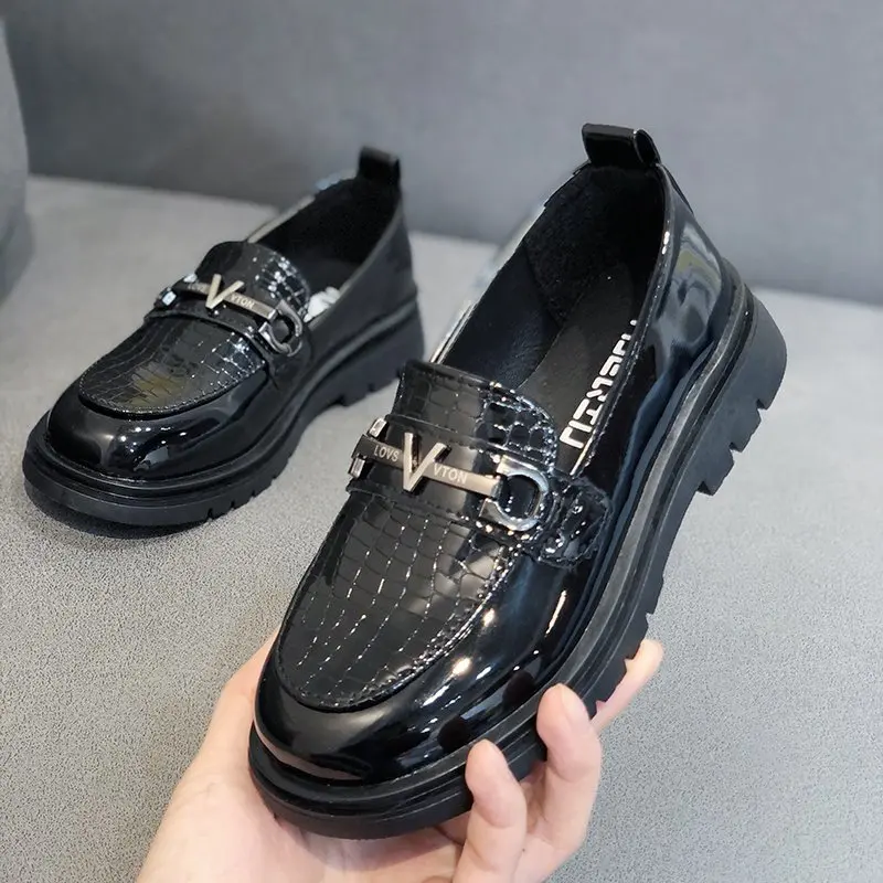 Choushan Chaussures; Большие размеры для девочек оптовая продажа модные трендовые цвет синий черный; мальчиков и детская