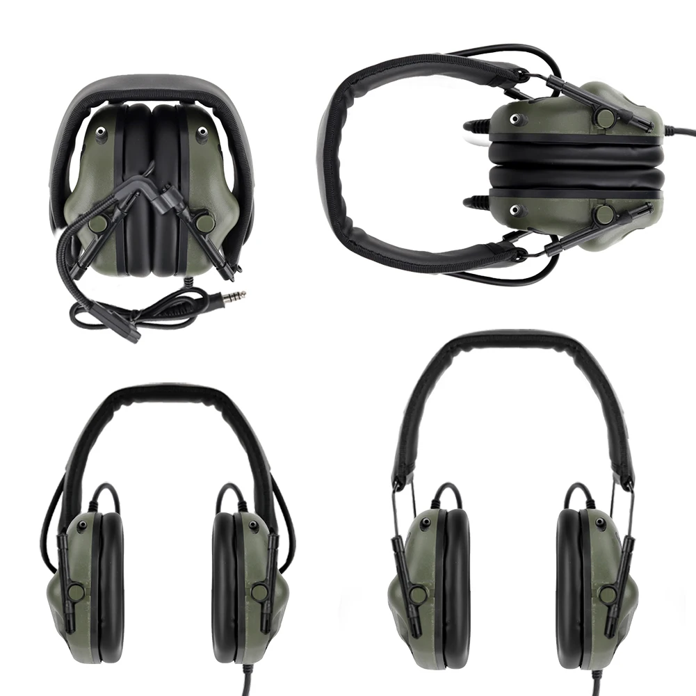 outdoor hunting Shooting Noise Canceling Voice Pickup headphones Electronic Hearing Protection Communication Tactical Headset