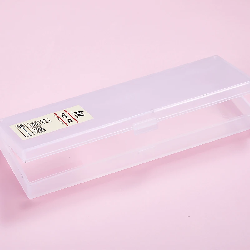 hot sale free sample good perfect quality stationery plastic box pupil pencil box pupil pencil case