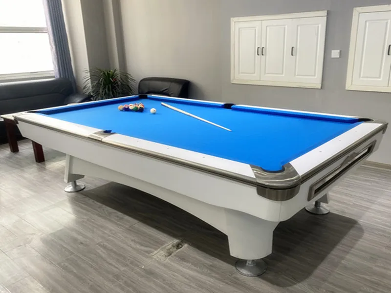 2024 brand new 6th Generation quality and slates bed pool billiards table with balls auto return system