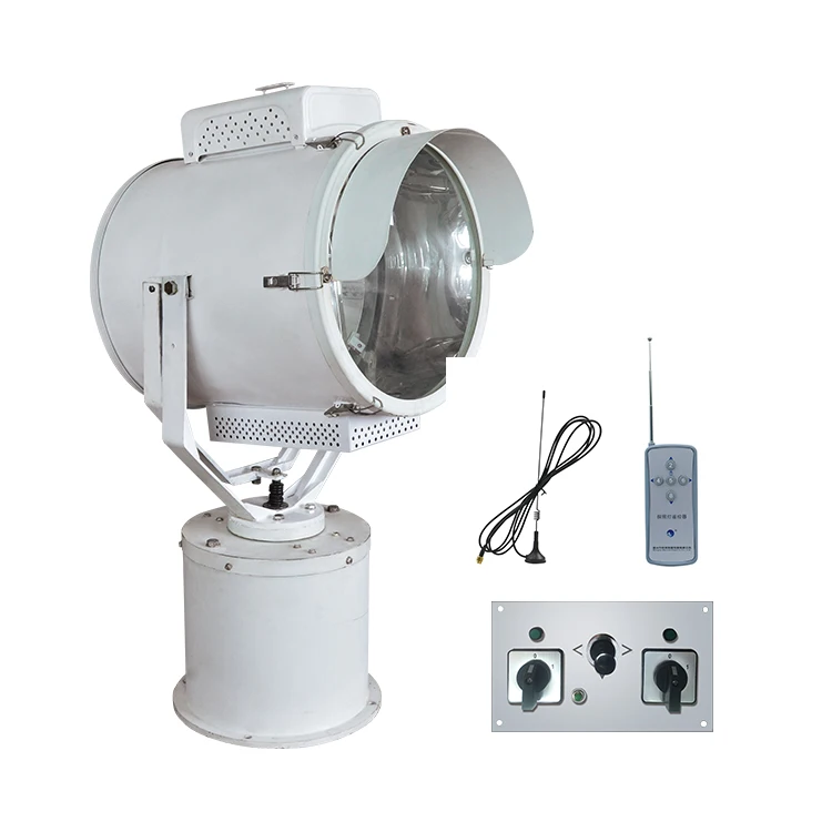 WIRELESS REMOTE CONTROL XENON LAMP INCANDESCENT FOCUS LAMP IP55 HIGH POWER MARINE STAINLESS STEEL SEARCHLIGHT TZ2-A TZ3-A TZ4-A