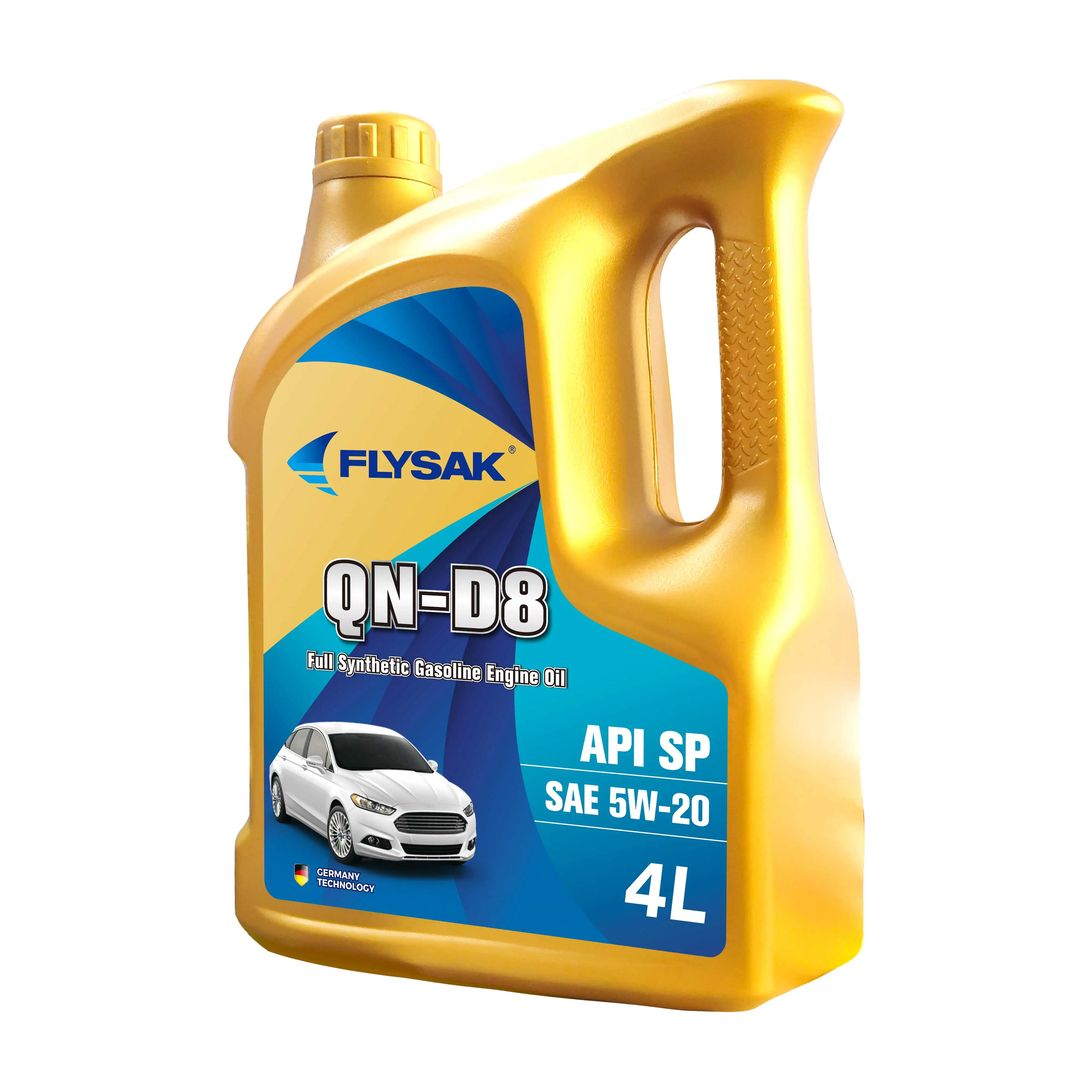 Hot Sale Engine Lubricants OEM Wholesale Factory QN-D8 SP 5W20 100% Fully Synthetic Gasoline Motor Oil 4L