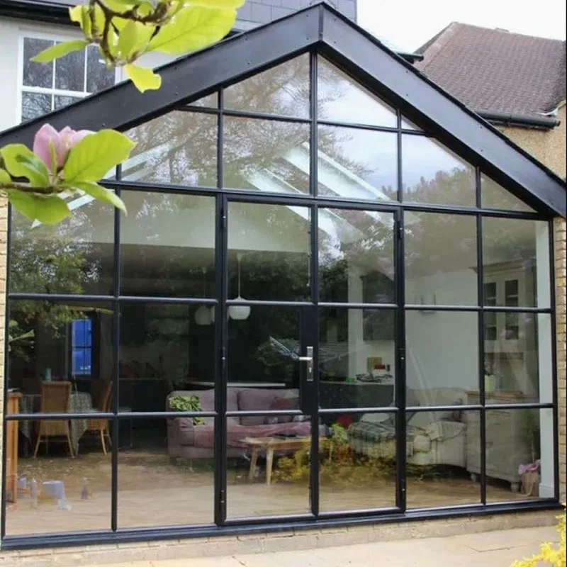 Modern Style Window with Grill Design for Steel Windows Windows and Steel Doors