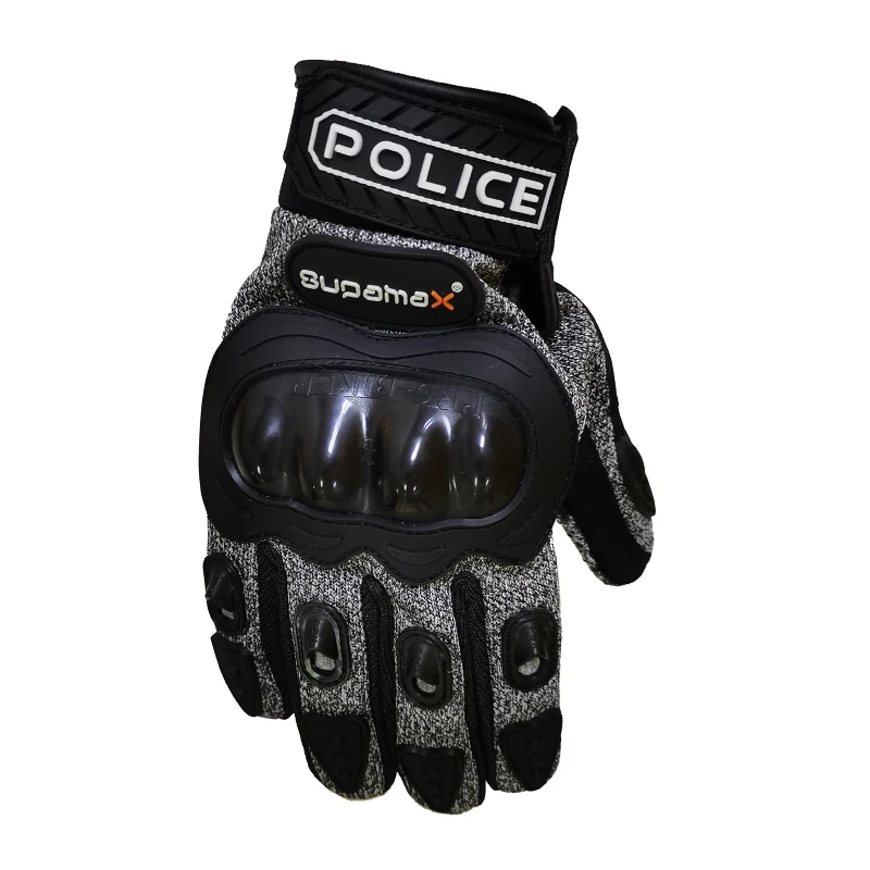 Heavy Duty Industrial Traffic Police Safety Leather Working Hand Protection Mechanical Anti Cut 5 Gloves