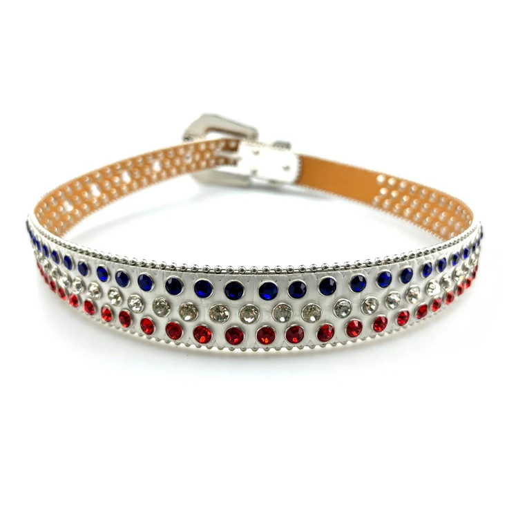 Fashion New design bb diamond belt simon red men leather belt rhinestone belt women