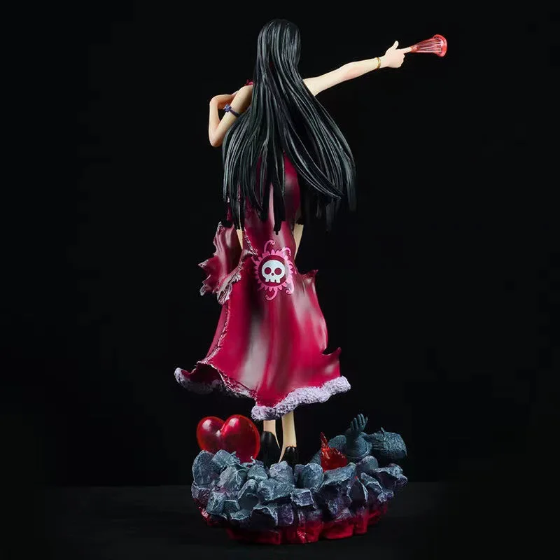 One Piece Figure Boa Hancock Anime Action Figure Sexy Girl Statue Collection Decoration Christmas Children Toy Gift 32CM