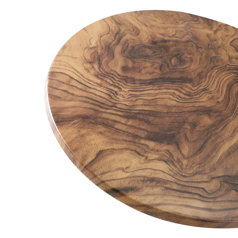 Amazon Hot Sale 100% Melamine Round Under Plate, Restaurant Serving Buffet Cake Plates