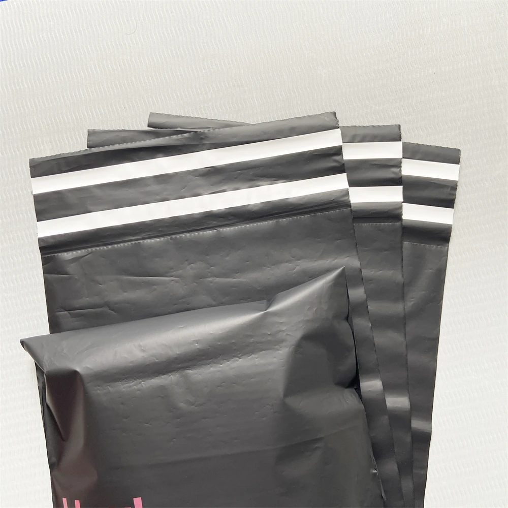 100 Biodegradable Corn Starch Courier Bag Single Tape Clothing Express Mailers Shipping Mailing Bags For Shoes Clothes