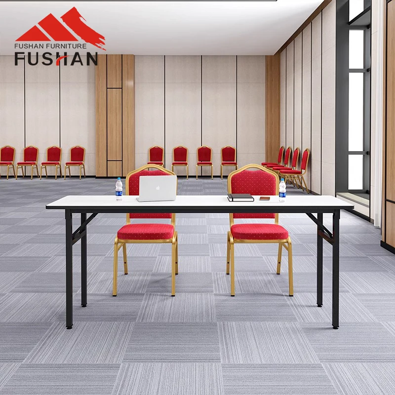 Fushan Hotel Event Composition Rectangle Banquet Table Modular Folding Conference Table