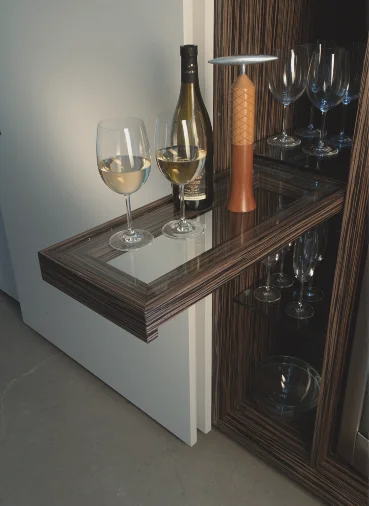 Welbom European Style Veneer Melamine Kitchen Cabinet Layout Sale for All Kind of Apartment