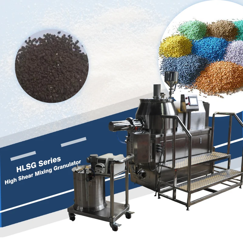 High Speed wet powder granulator Rapid Mixing Granulator Product Shear Wet Mixer Granulator Product