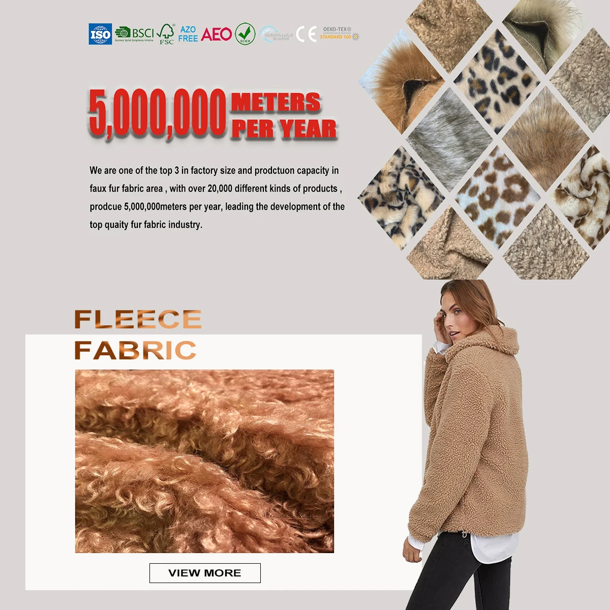 High Quality Newest Wool Polyester Fabric Coat Suit Wholesale Price Print Woven Woolen Fabric