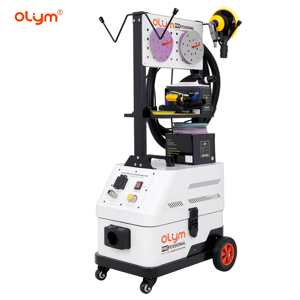 Car vehicle grinding vacuum cleaner dust extraction dry sanding machine sander
