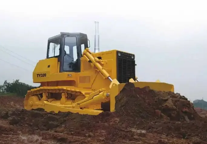 Ty230 230HP Micro Track Type Bulldozers Machine Chinese Second Hand Mini Crawler Bulldozer with Attachment for Sale