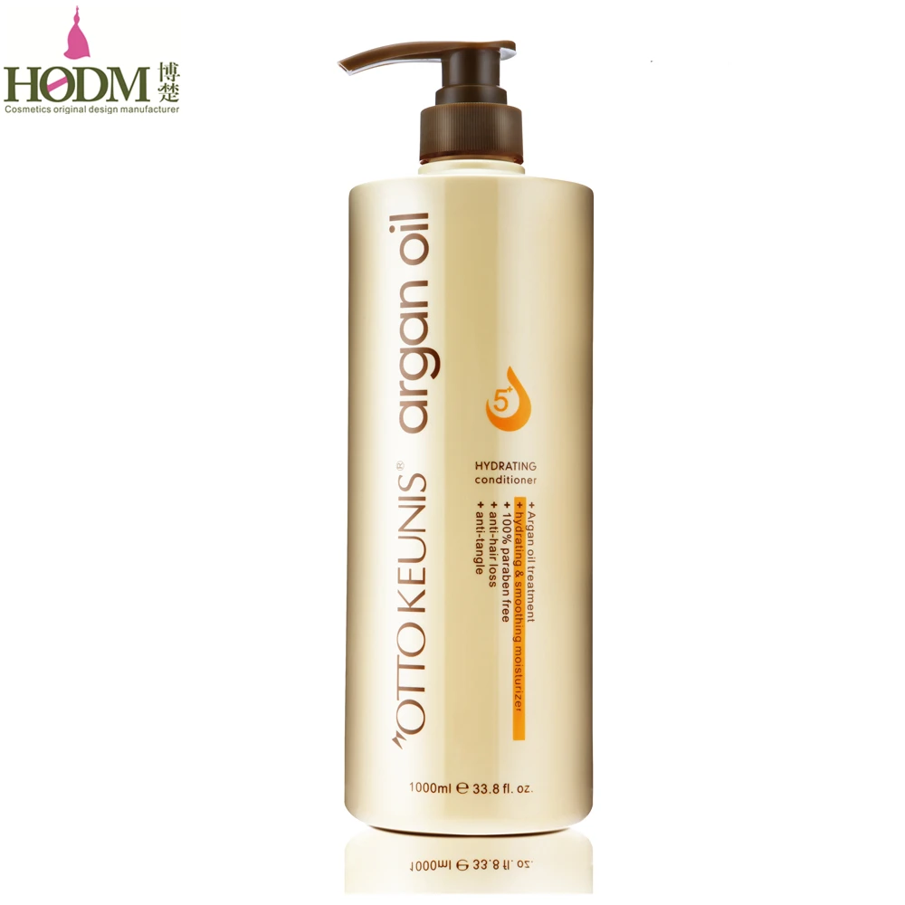 Private Label Sulfate Free Organic Moroccan Argan Oil Nourishing Hair Shampoo And Conditioner Set