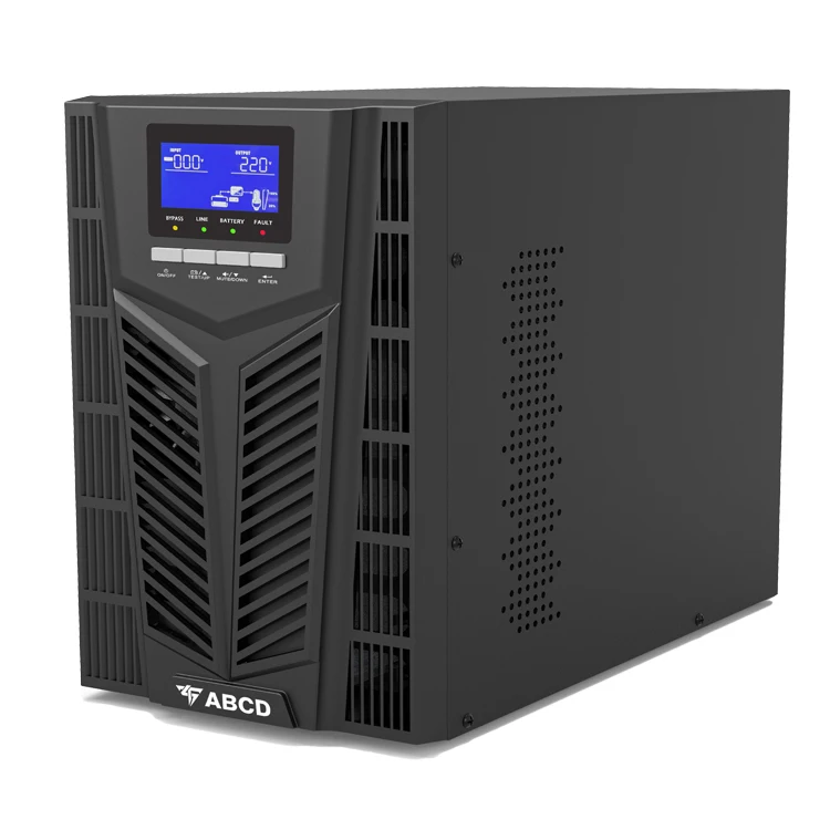 Однофазный высококачественный домашний компьютер UPS бесперебойное питание онлайн 3KVA для
