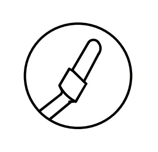 Titanium Crescent Blade with CE ophthalmic surgical instruments TB-10002-13