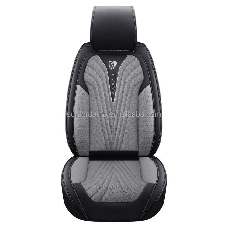 PU luxury universal leather auto car full seat cover 5d car seat covers