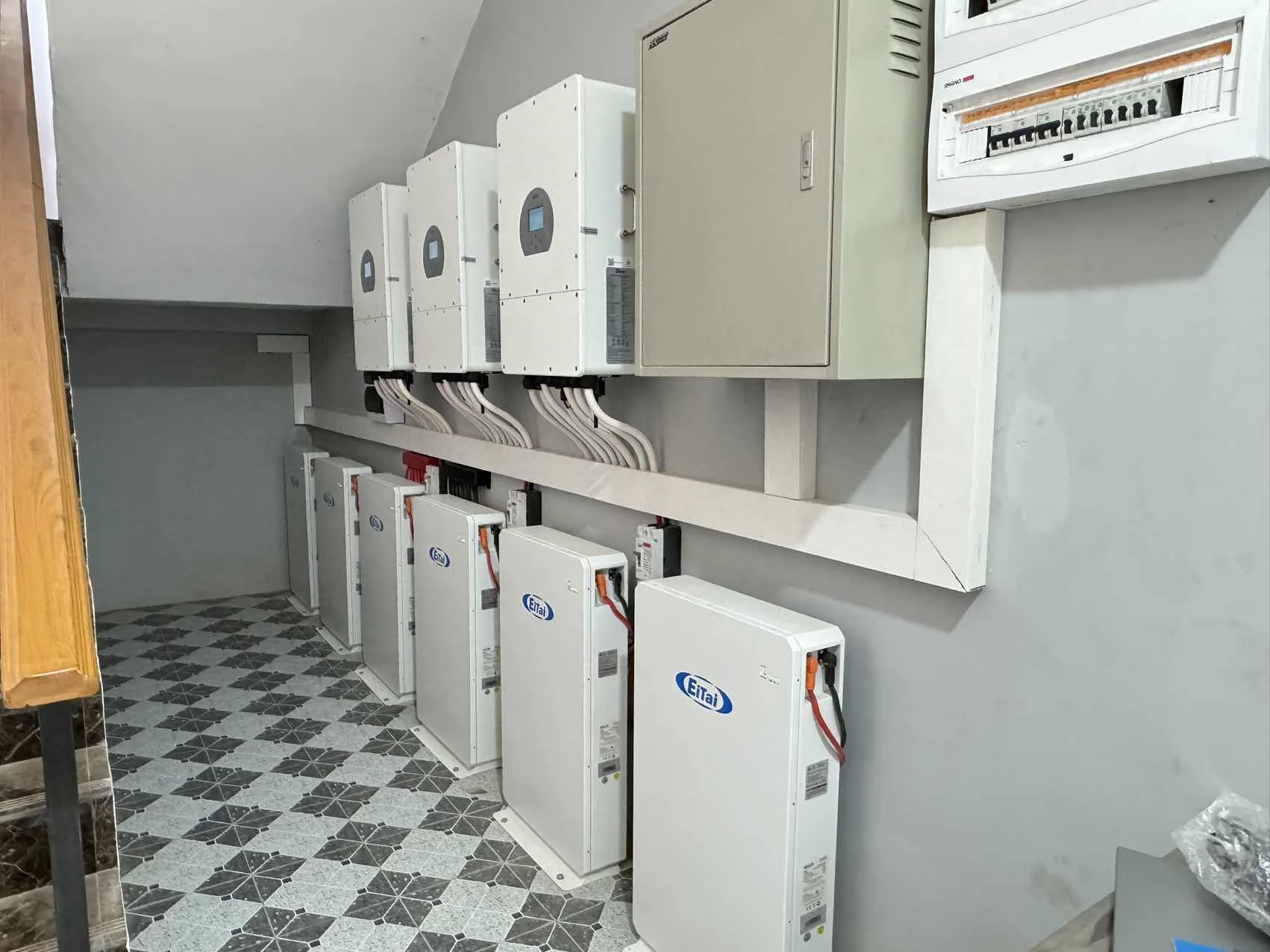 Eitai Wholesale Price Off Grid Hybrid Complete Solar System Low Voltage Storage Battery