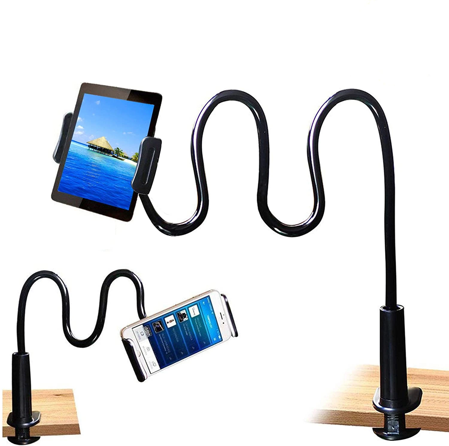 
Tablet Phone Holder Gooseneck Tablet Mount Holder Stand for 4.7-10.5
