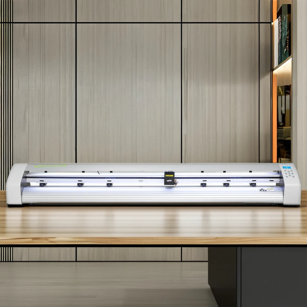 Manufacture Direct Signmaster Manual Contour Cutting with Red Dot Position Stepper Motor Sticker Graph Plotter Cutting Plotter