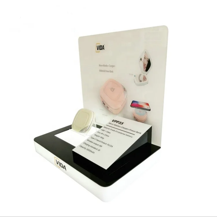 Custom counter-top acrylic retail store POS display stands for cosmetic,  consumer electronics