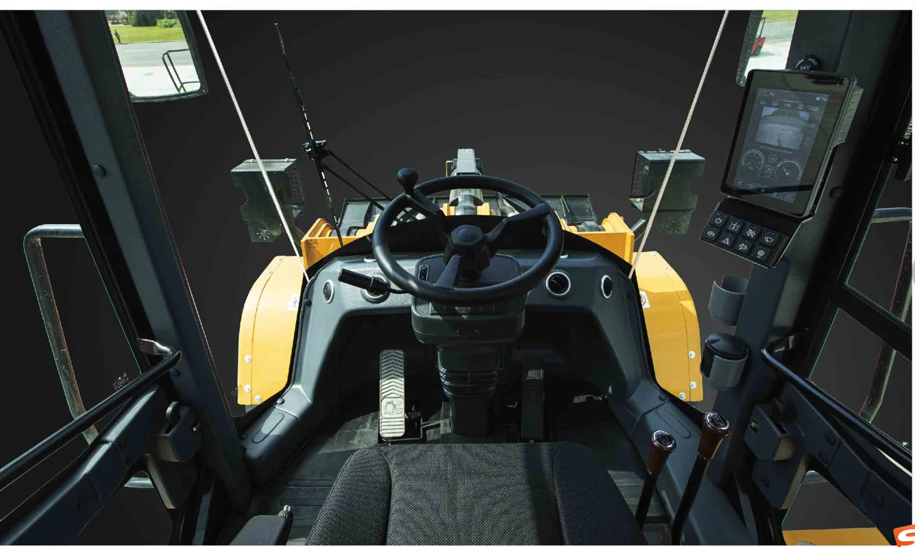 Heavy Construction 5 Ton Wheel Loader SYL956H with Competitive Price